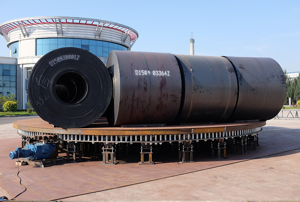 Industrial turntables for Calgon Carbon