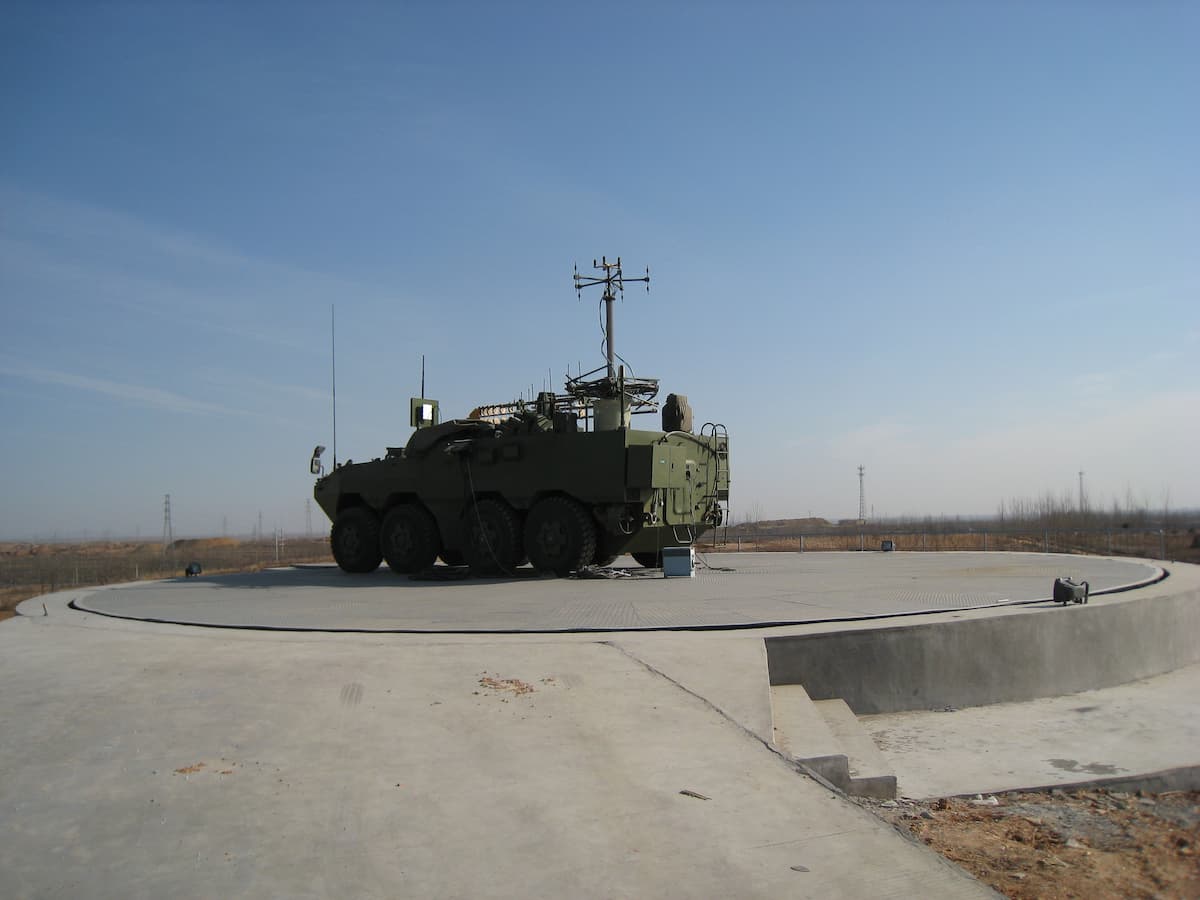 15m Military Radar Testing Turntable